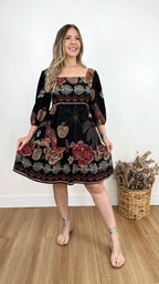 VESTIDO ADELIA FARM (VÁRIAS CORES DISPONÍVEIS)