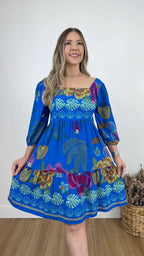 VESTIDO ADELIA FARM (VÁRIAS CORES DISPONÍVEIS)