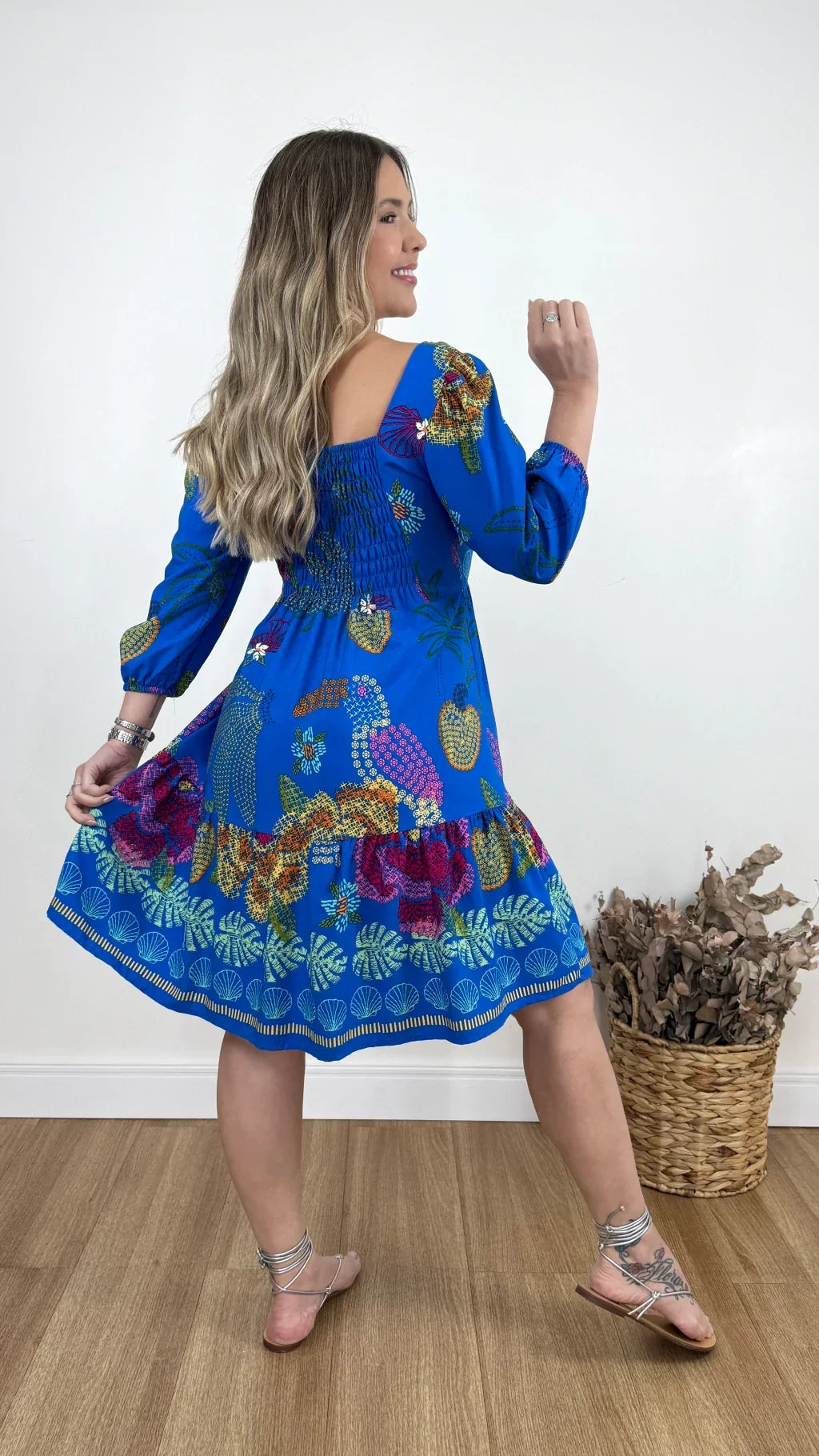 VESTIDO ADELIA FARM (VÁRIAS CORES DISPONÍVEIS)