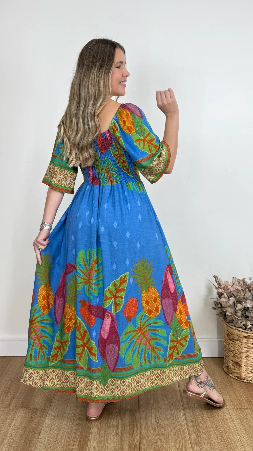 VESTIDO DANIELA (VÁRIAS CORES DISPONÍVEIS)